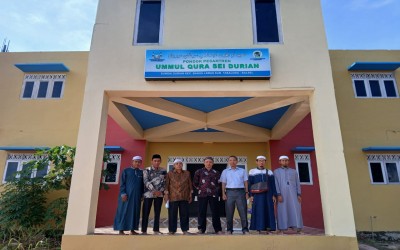 Kunjungan Tokoh Masyarakat Sungai Durian ke Asrama Pondok Pesantren Ummul Qura Putri Sungai Durian